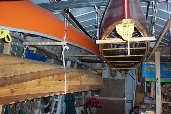 Canoe Storage Racks